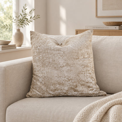 Gold Tinge Decorative Pillowcase