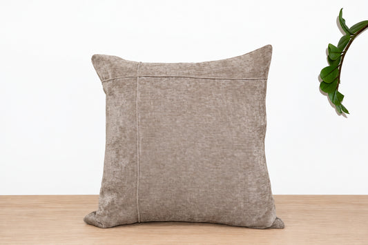 Detailed Beige Pillowcase
