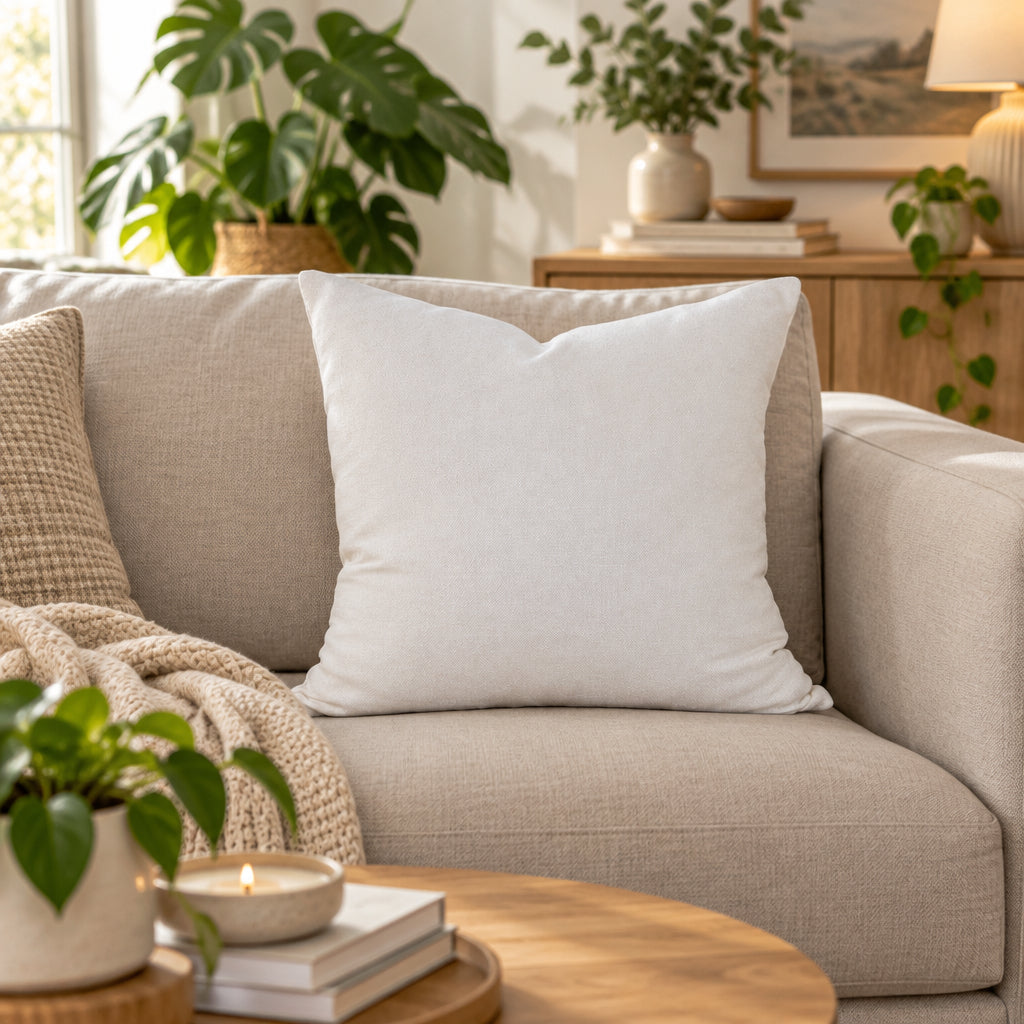 Light Beige Soft Pillowcase