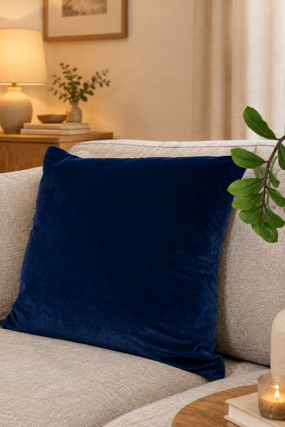 Blue Velvet Pillowcase